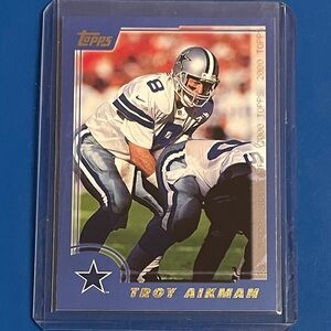 Troy Aikman #280 2000 Topps Football Trading Card